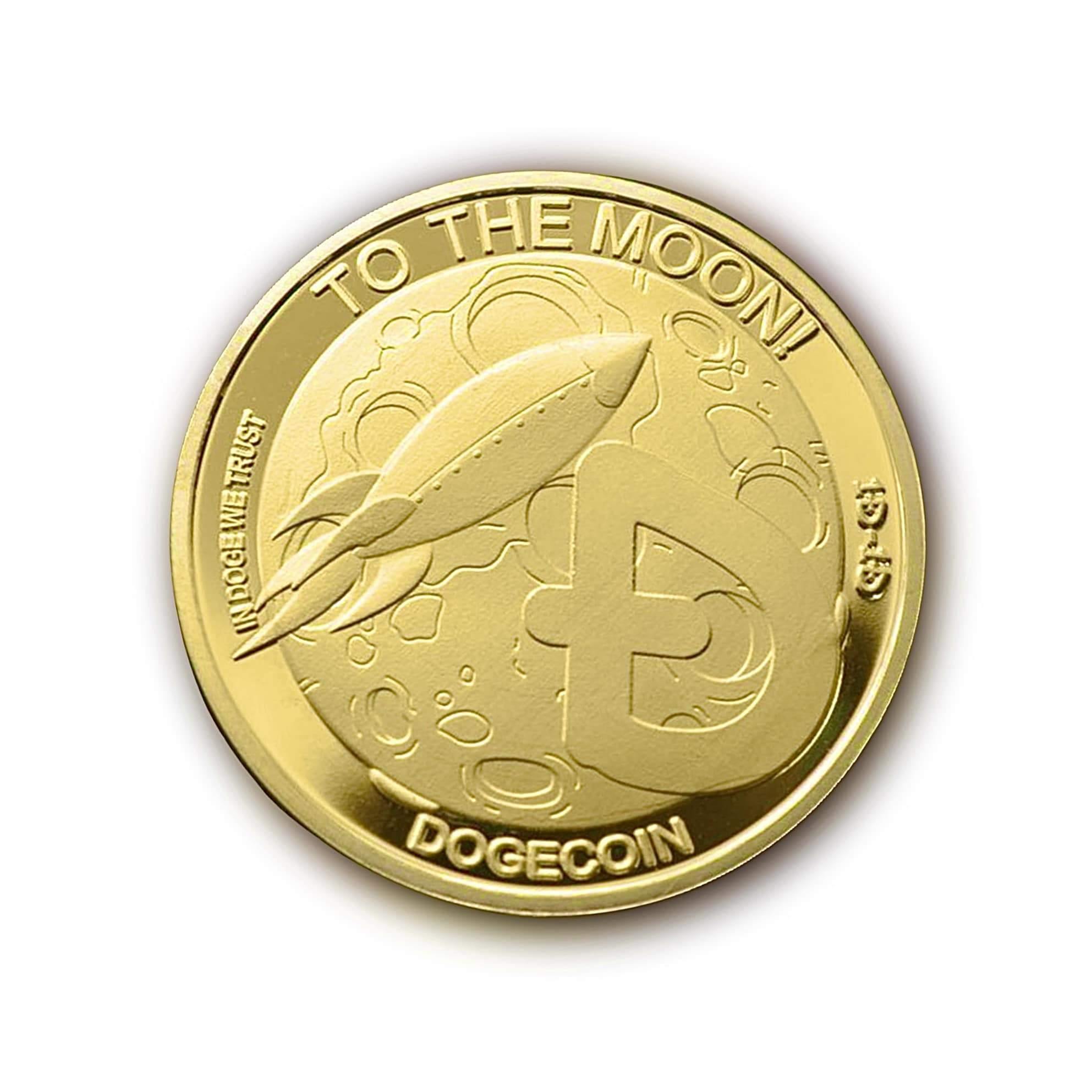 DOGECOIN COIN (COLORED) - ActuallyCrypto